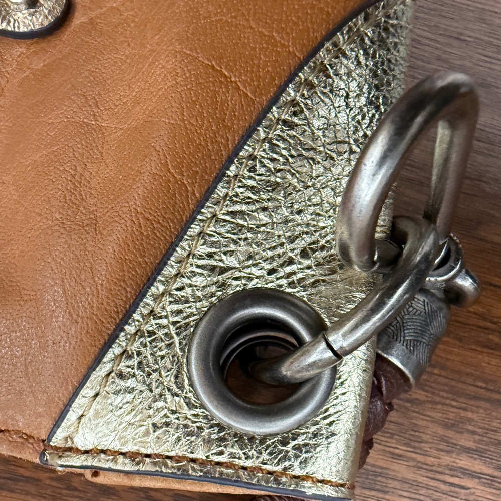 The Sak Kendra Hobo Bag in Grey, Gold and Brown - Picture 15 of 15